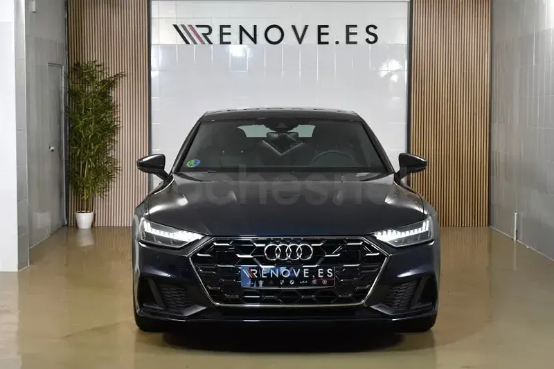 Usado Audi A7 Sportback S-Line 204 CV (150 kW) 2024 Azul Utilitario