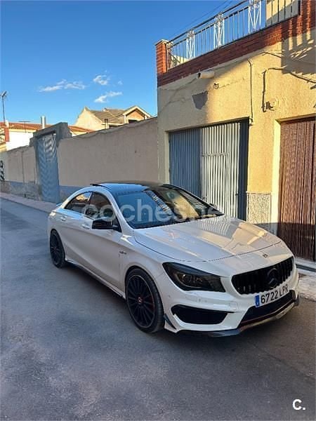 Usado Mercedes CLA45 AMG 381 CV (280 kW) 2016 Blanco Berlina