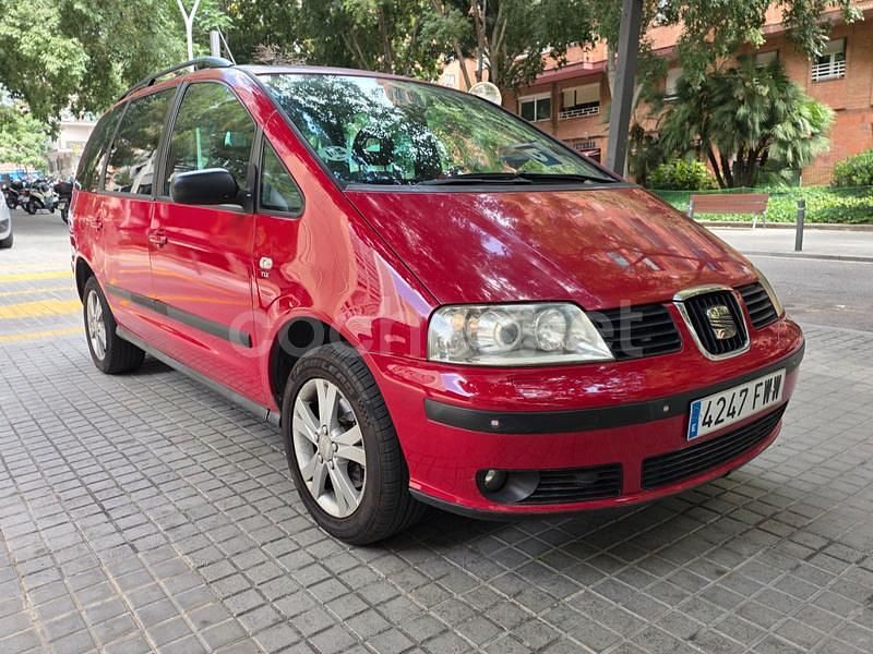 Rojo Usado 2007 Seat Alhambra Stylance Monovolumen | 4490 € (Precio justo) - Imagen 1/4