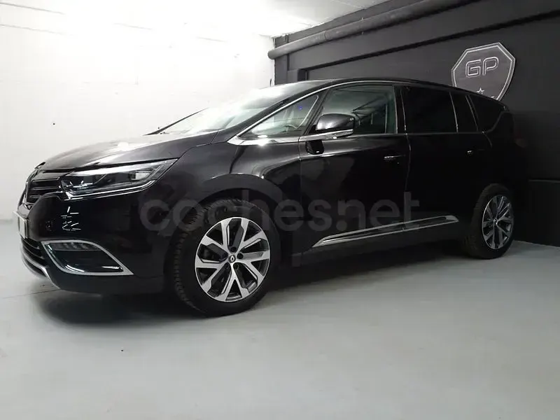 Usado Renault Espace Zen 160 CV (117 kW) 2016 Negro Monovolumen