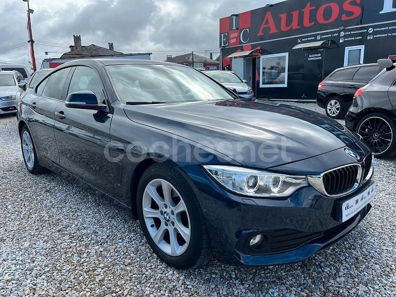 Azul Usado 2015 BMW 418 Gran Coupé Coupe | 15.999 € (Precio justo) - Imagen 1/4
