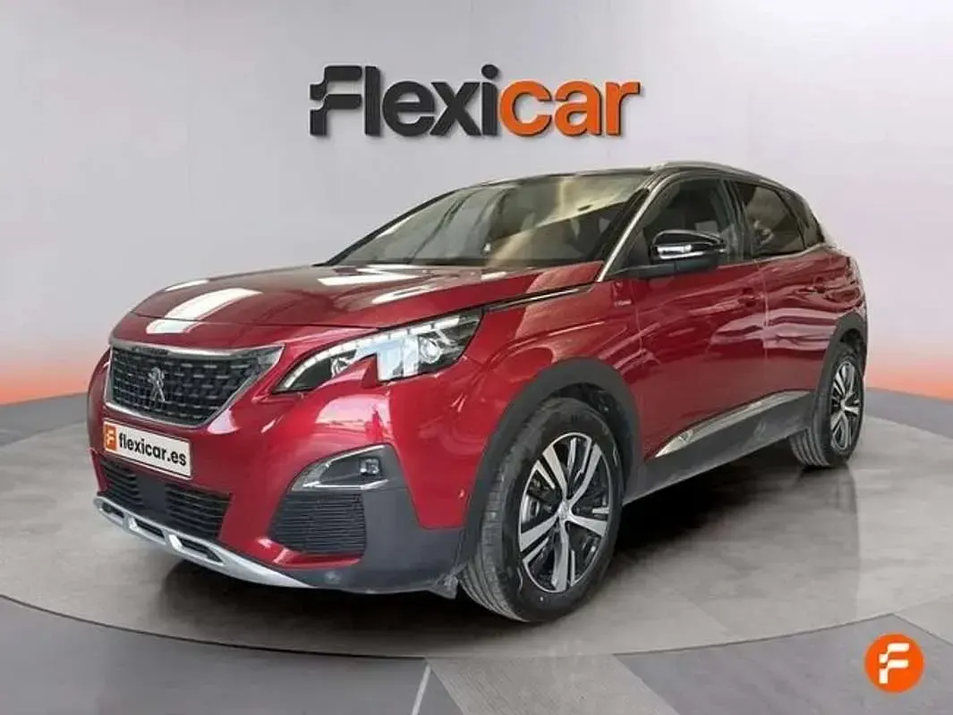 Usado Peugeot 3008 GT-line 131 CV (96 kW) 2019 Rojo SUV