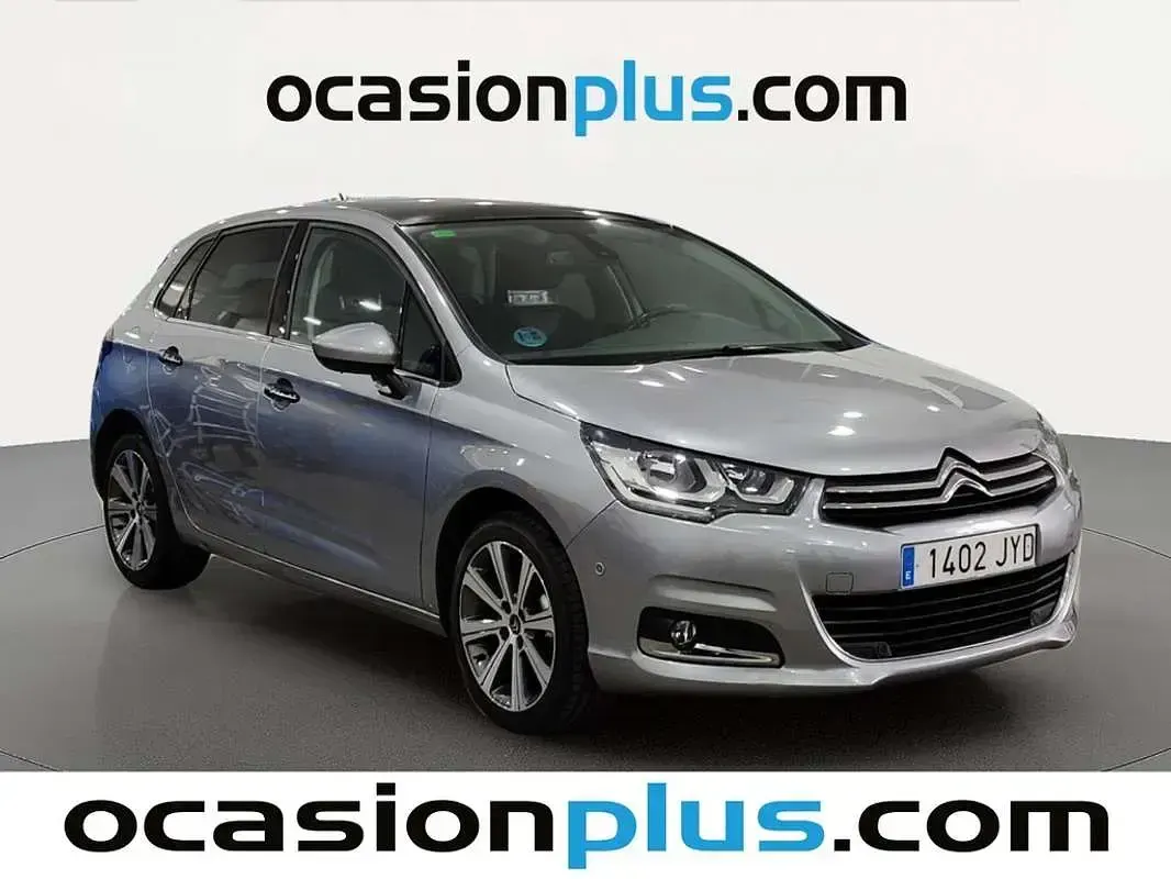 Usado Citroën C4 Feel 120 CV (88 kW) 2017 Gris Utilitario