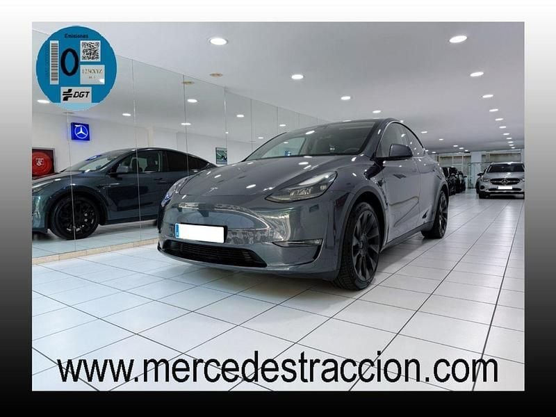 Gris Usado 2021 Tesla Model X SUV | 33.900 € - Imagen 1/4