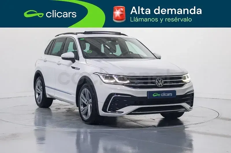 Usado VW Tiguan Allspace R-line 150 CV (110 kW) 2022 Blanco SUV