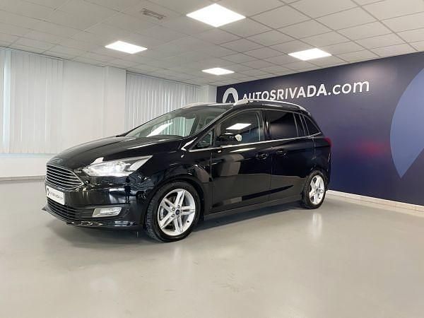 Usado Ford Grand C-Max Titanium 150 CV (110 kW) 2017 Negro grafito (metalizado) Monovolumen