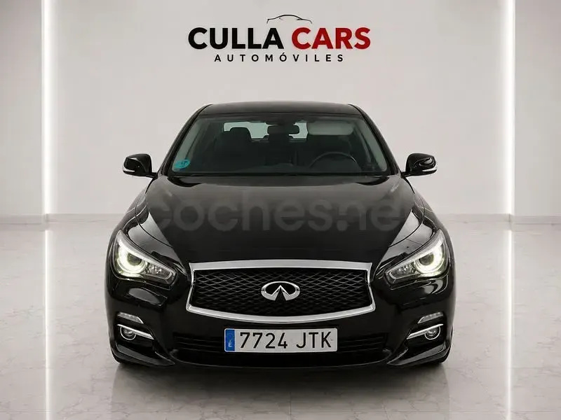 Usado Infiniti Q50 Sport Tech 170 CV (125 kW) 2016 Negro Berlina