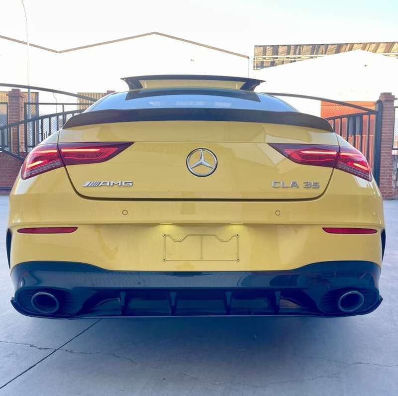 Usado Mercedes CLA35 AMG AMG 306 CV (225 kW) 2020 Amarillo Coupe