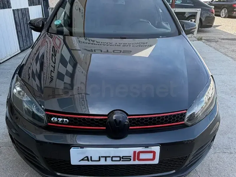Usado VW Golf VII GTD 170 CV (125 kW) 2012 Negro Berlina