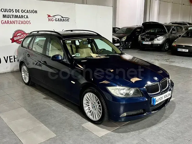 Usado BMW 320 163 CV (119 kW) 2006 Azul Familiar