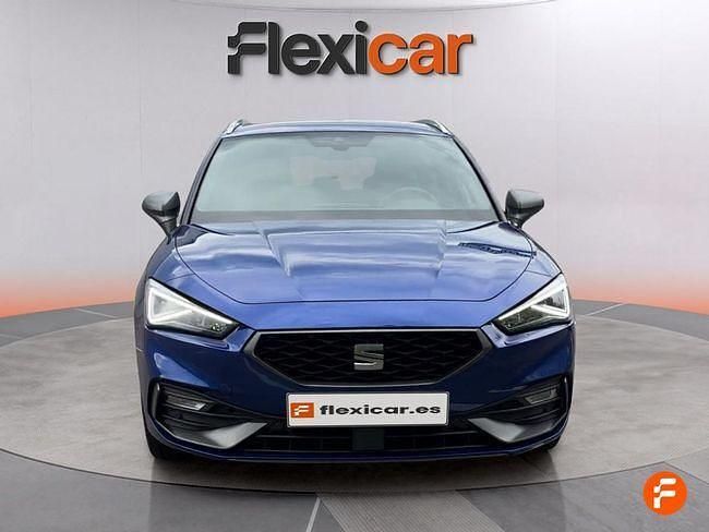 Usado Seat Leon FR 150 CV (110 kW) 2021 Azul Familiar