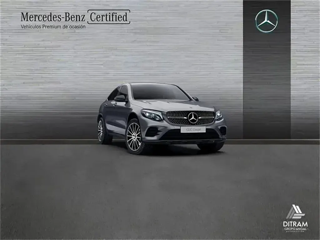 Usado Mercedes GLC220 170 CV (125 kW) 2018 Gris SUV