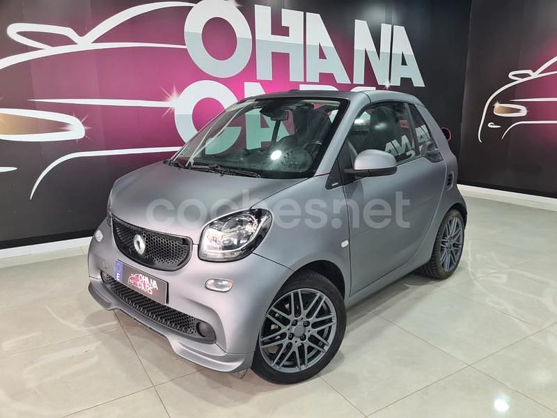 Gris / plata Usado 2018 Smart ForTwo Cabrio Descapotable | 18.990 € (Precio justo) - Imagen 1/4