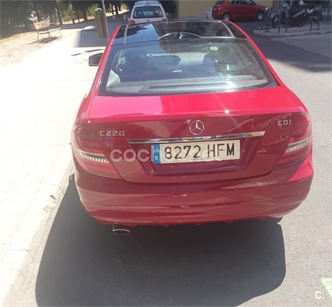 Rojo Usado 2011 Mercedes C220 Coupe | 10.000 € (Precio justo) - Imagen 1/1