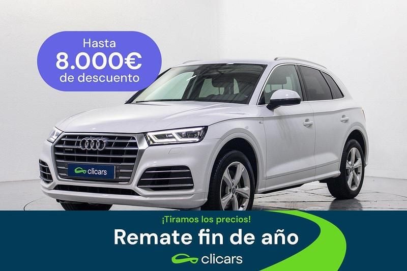 Blanco Usado 2018 Audi Q5 S-Line SUV | 27.790 € (Precio justo) - Imagen 1/4