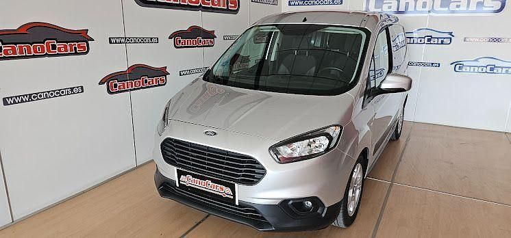Gris Usado 2020 Ford Transit Trend Familiar | 14.800 € (Caro) - Imagen 1/4