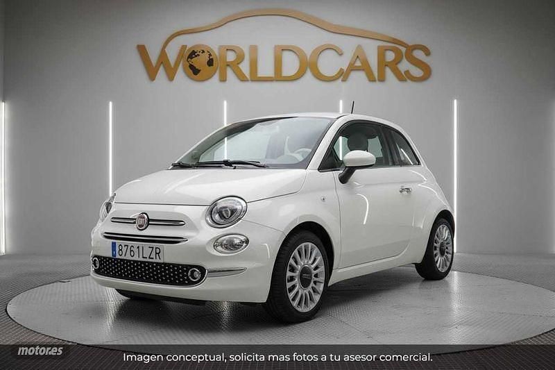 Usado Fiat 500 70 CV (51 kW) 2022 Blanco Utilitario