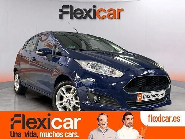 Azul Usado 2016 Ford Fiesta Trend Berlina | 7790 € (Precio justo) - Imagen 1/4