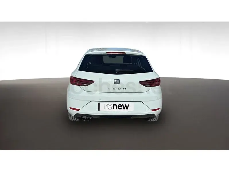 Usado Seat Leon XCELLENCE 150 CV (110 kW) 2017 Blanco Berlina