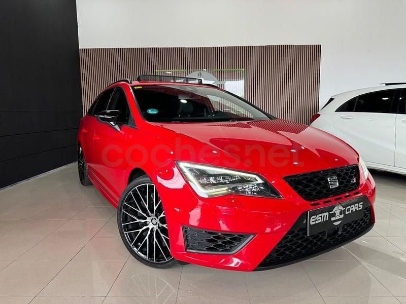 Usado Seat Leon CUPRA 280 CV (205 kW) 2015 Rojo Familiar