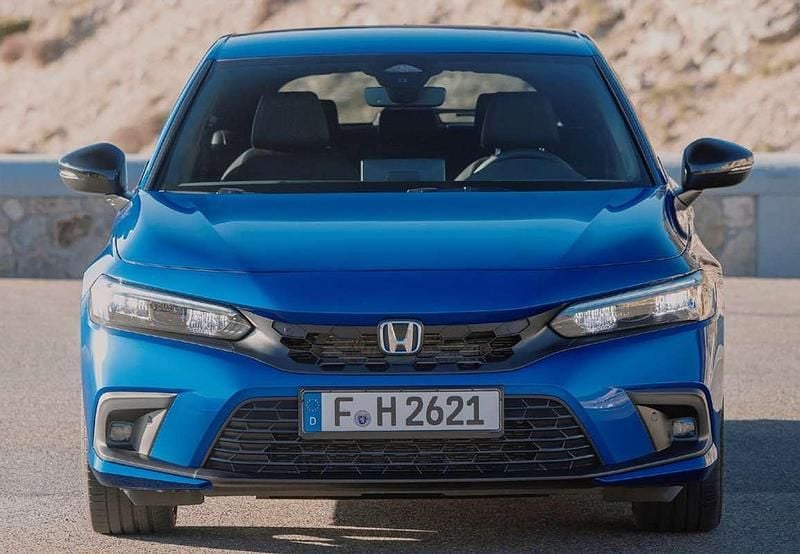 Usado Honda Civic Elegance 126 CV (92 kW) 2021 Azul Utilitario