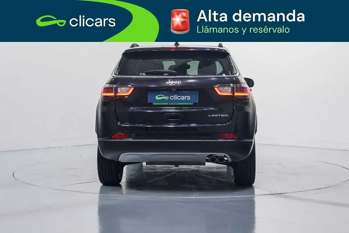 Usado Jeep Compass Limited 150 CV (110 kW) 2021 Negro SUV