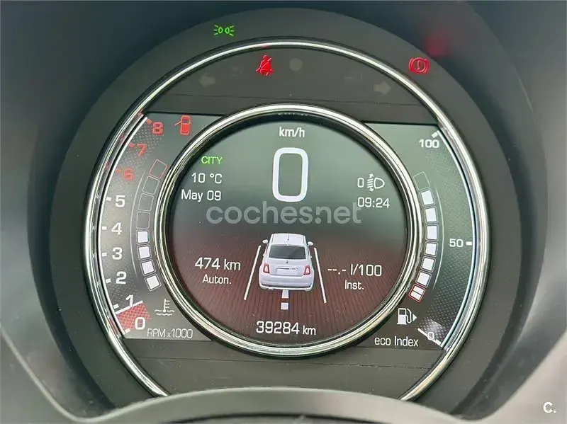 Occasion Fiat 500 Rockstar 69 PK (50 kW) 2020 Zwart Sedan