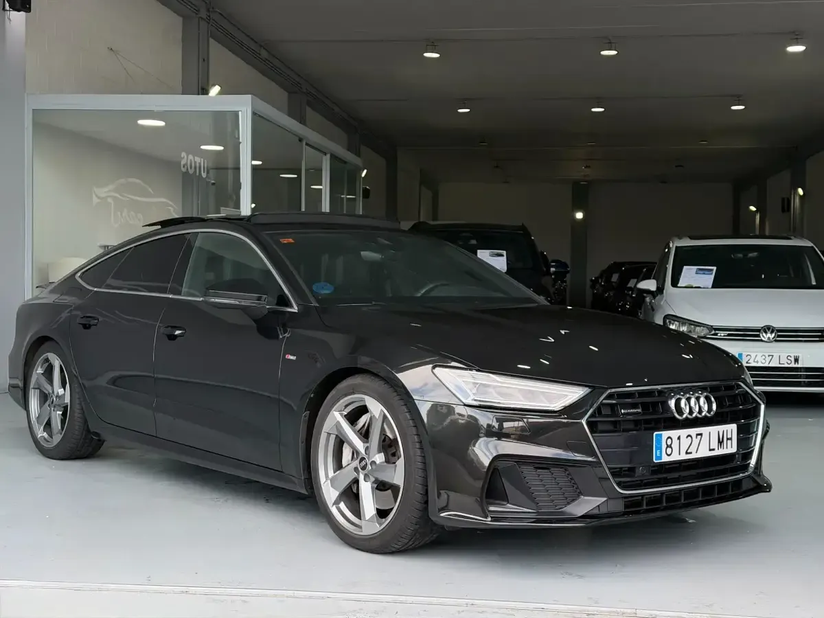 Usado Audi A7 Sportback S-Line 299 CV (219 kW) 2022 Negro Utilitario