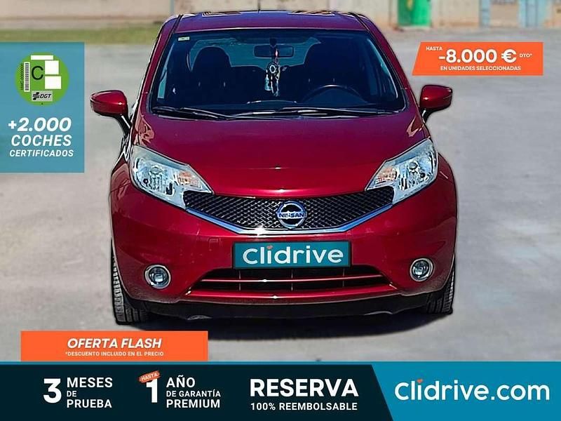 Rojo Usado 2016 Nissan Note Acenta Monovolumen | 6990 € (Precio justo) - Imagen 1/3