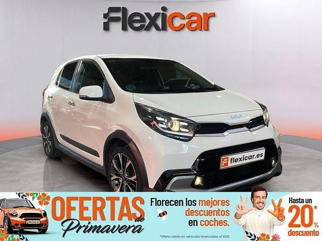 Usado Kia Picanto X-Line 100 CV (73 kW) 2021 Blanco Utilitario