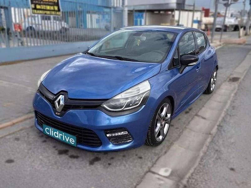 Usado Renault Clio IV GT 120 CV (88 kW) 2016 Azul Berlina