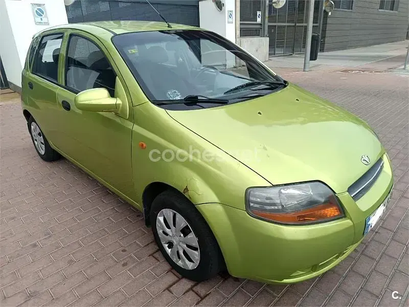Usado Chevrolet Kalos SE 83 CV (61 kW) 2005 Verde Berlina