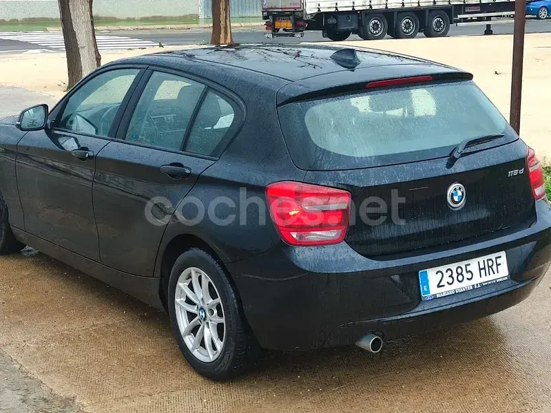 Usado BMW 118 143 CV (105 kW) 2013 Negro Utilitario