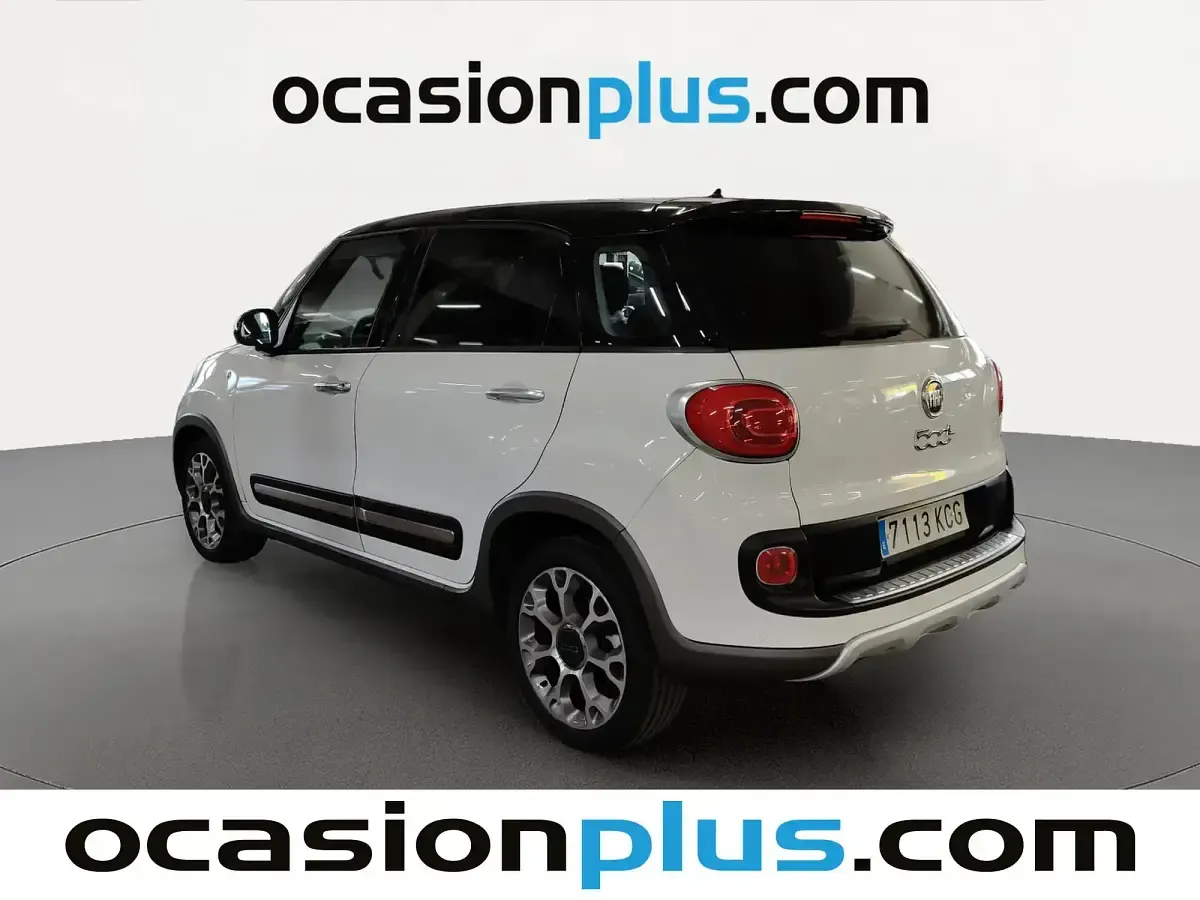 Usado Fiat 500L Trekking 120 CV (88 kW) 2017 Blanco Monovolumen