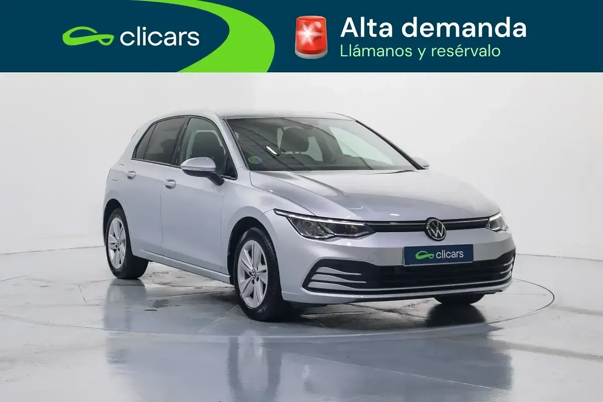 Usado VW Golf VIII Life 150 CV (110 kW) 2022 Gris Berlina