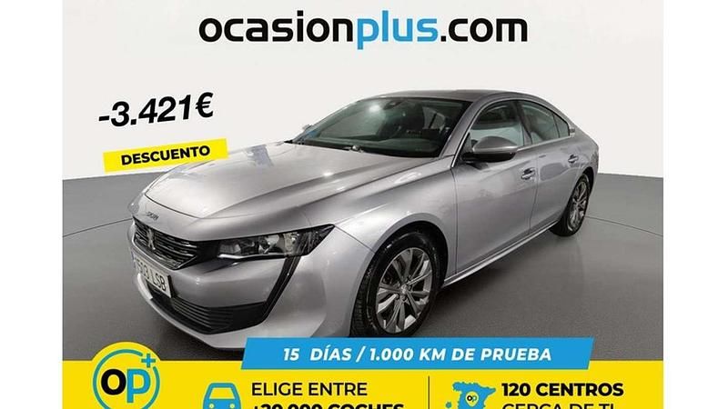 Usado Peugeot 508 Active 131 CV (96 kW) 2021 Gris Berlina