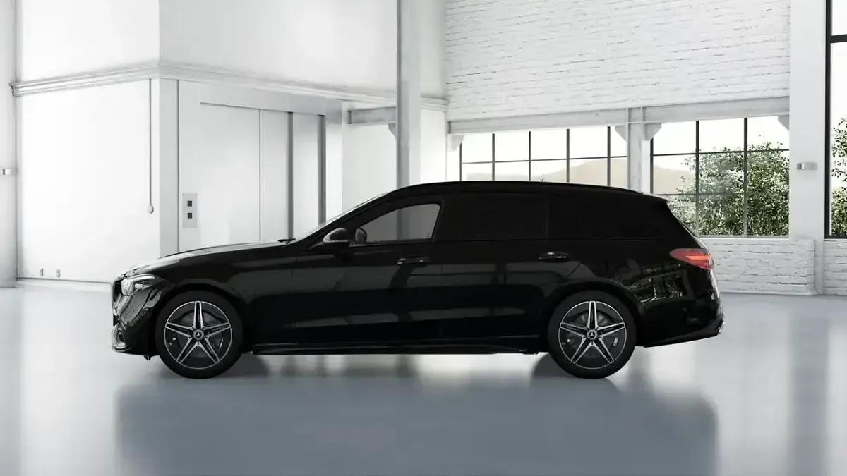 Usado Mercedes C220 197 CV (144 kW) 2025 Negro Familiar