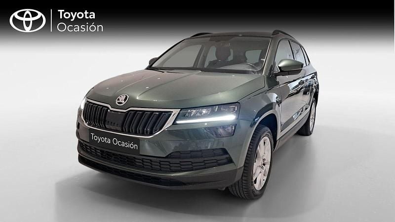 Verde Usado 2021 Skoda Karoq Ambition SUV | 19.900 € (Precio justo) - Imagen 1/4