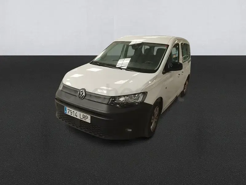 Usado VW Caddy 122 CV (89 kW) 2021 Blanco Monovolumen
