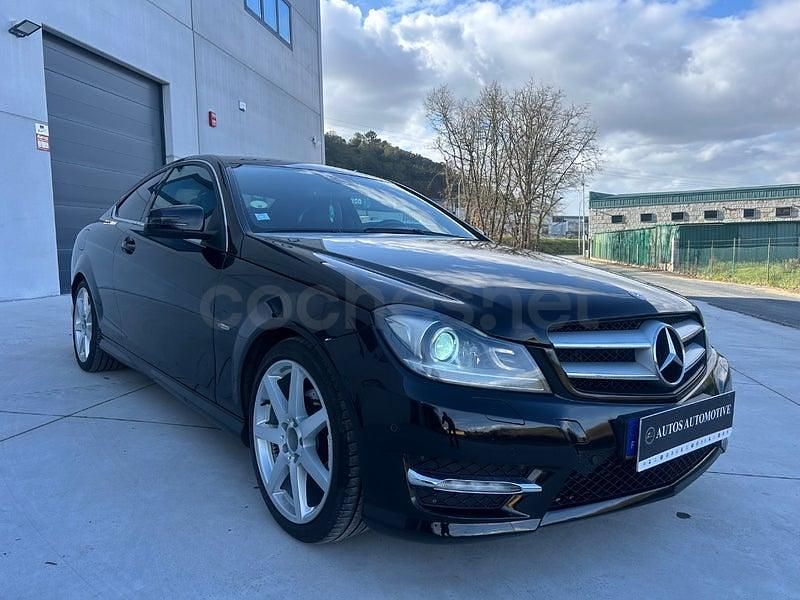 Usado Mercedes C250 204 CV (150 kW) 2012 Negro Coupe