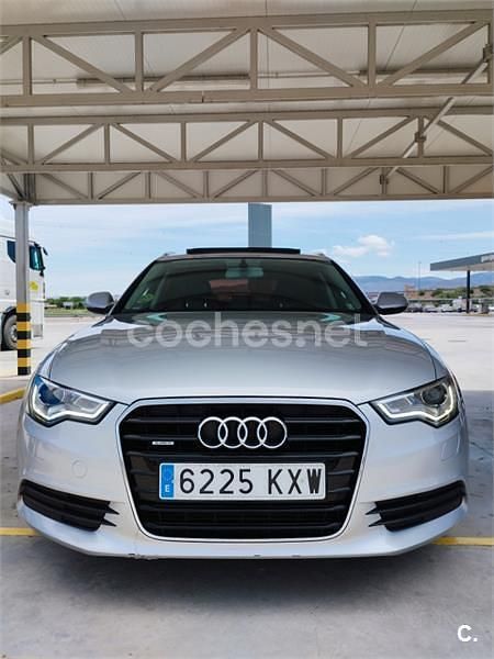 Usado Audi A6 245 CV (180 kW) 2014 Gris / plata Familiar