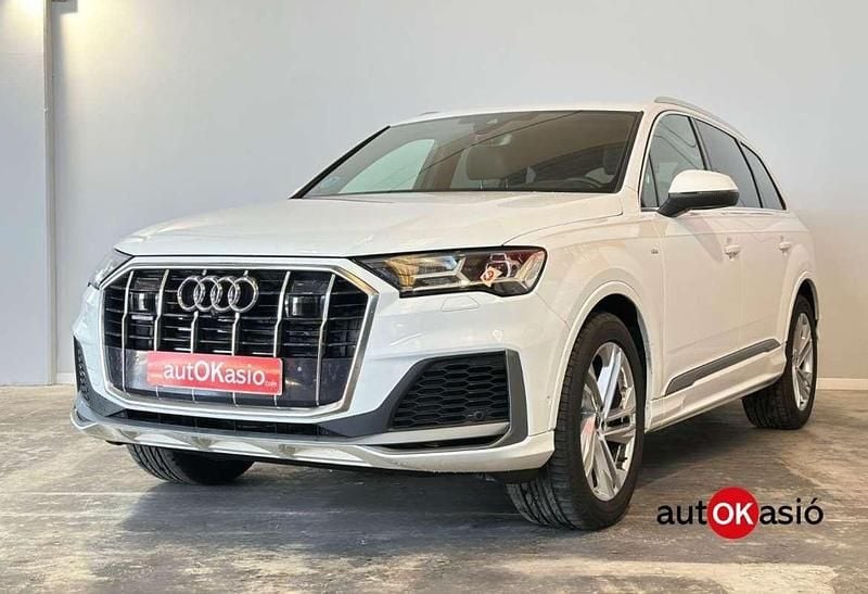 Blanco Usado 2022 Audi Q7 SUV | 49.990 € (Buen precio) - Imagen 1/4