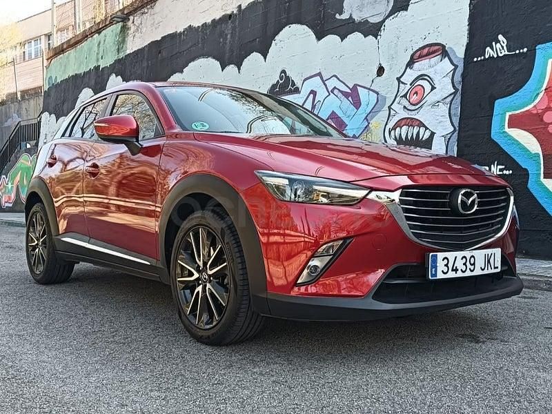 Usado Mazda CX-3 Luxury 150 CV (110 kW) 2016 Granate SUV