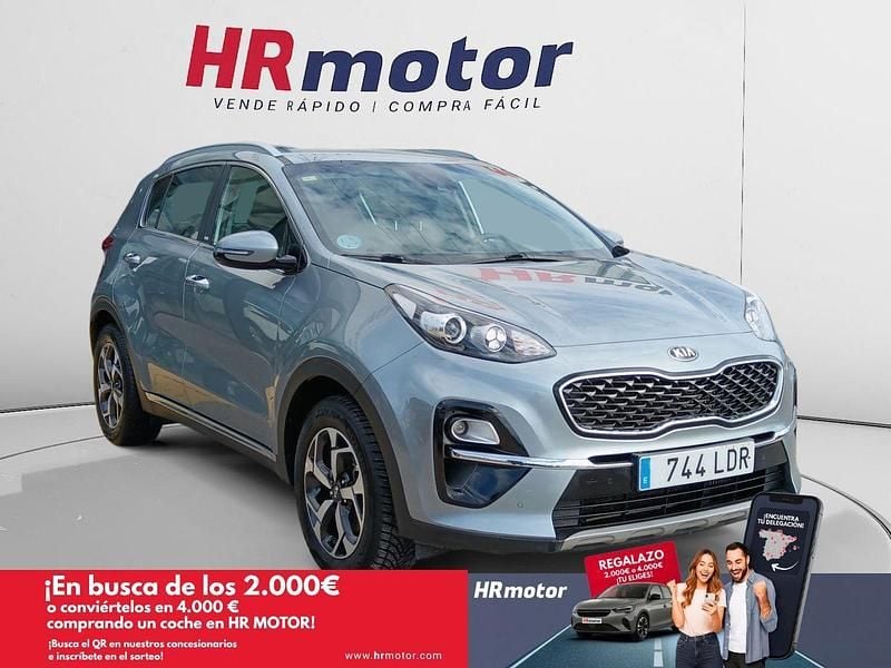 Gris Usado 2020 Kia Sportage SUV | 13.890 € (Precio justo) - Imagen 1/4