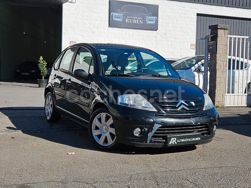 Usado Citroën C3 Exclusive 92 CV (67 kW) 2005 Negro Berlina