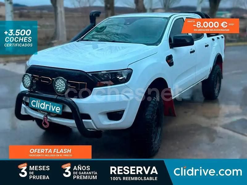 Blanco Usado 2021 Ford Ranger XLT Recogida | 27.090 € (Precio justo) - Imagen 1/3