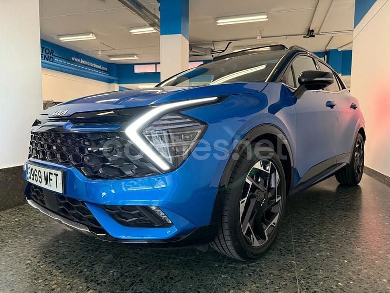 Azul Usado 2023 Kia Sportage GT-Line SUV | 29.900 € (Caro) - Imagen 1/4