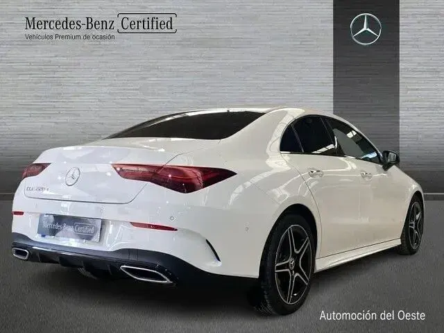 Usado Mercedes CLA220 190 CV (139 kW) 2025 Blanco polar Berlina