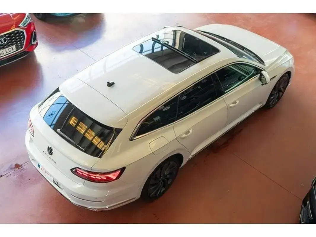 Usado VW Arteon R-line 200 CV (147 kW) 2021 Blanco Familiar