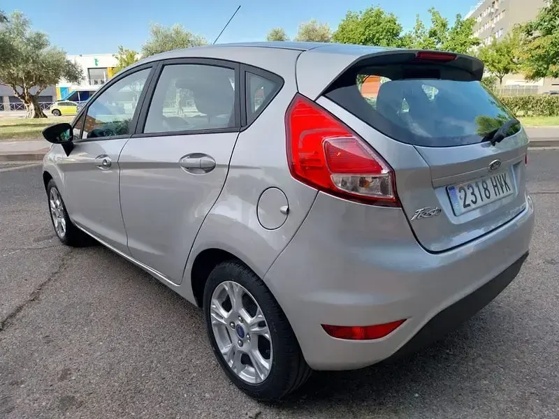 Usado Ford Fiesta Trend 82 CV (60 kW) 2014 Gris / plata Utilitario